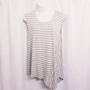 Saks Fifth Avenue Asymmetrical Shirt